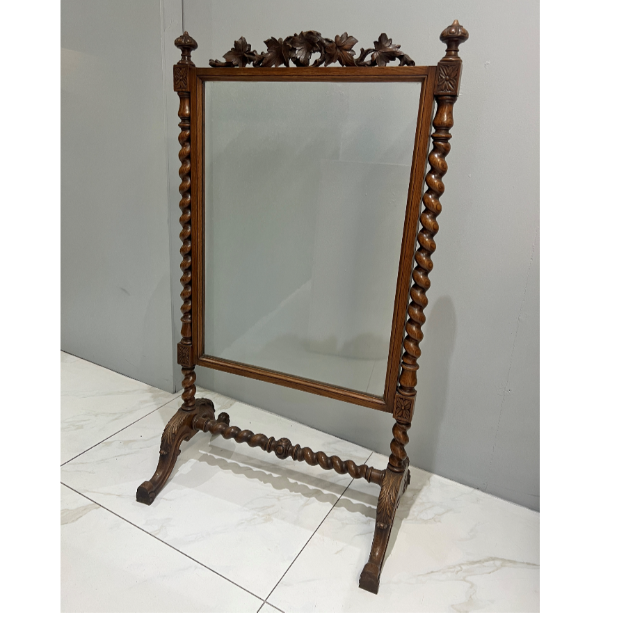 Antique 19th century rosewood fire screen VIN573D