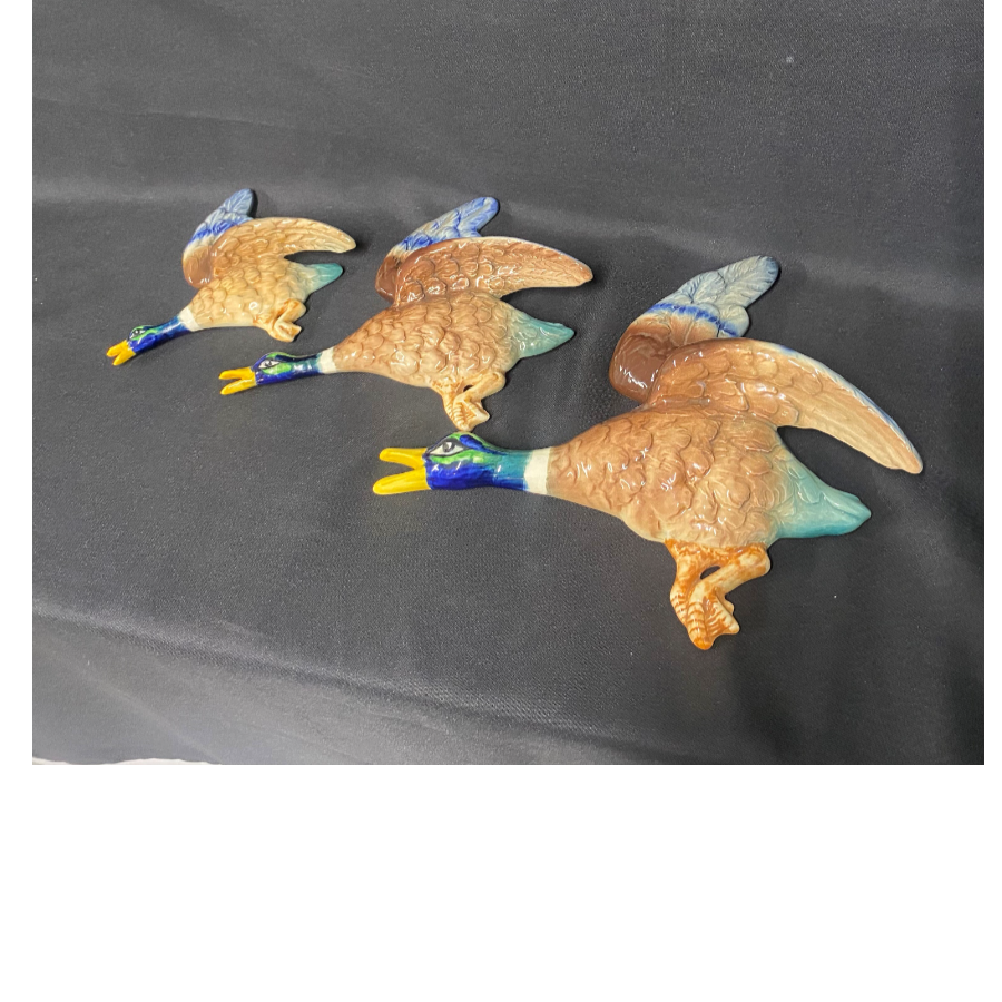 Sylvac Set of 3 Flying Ducks Repaired VIN944C Lutterworth Antiques