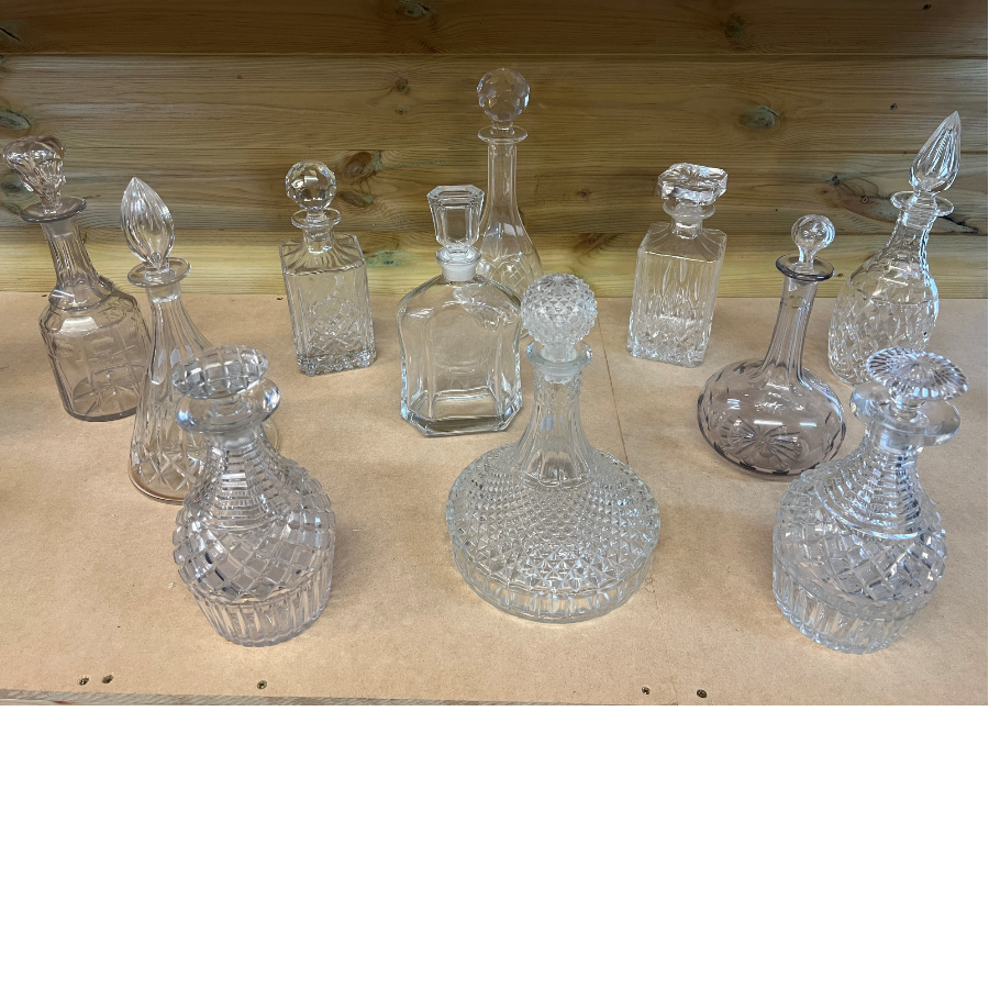 Vintage Decanters - Prices starting from £8 Each
