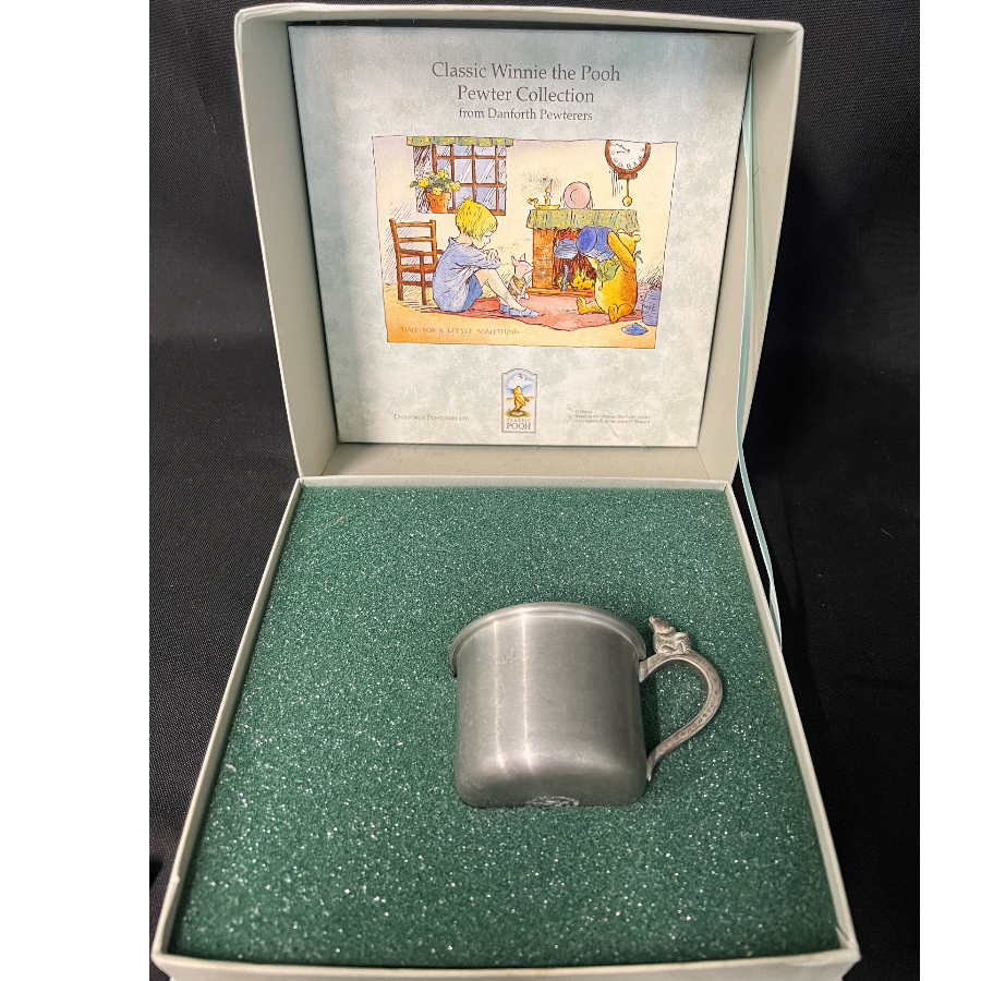 Danforth Pewterer’s Pewter Winnie The Pooh Cup - VIN841R