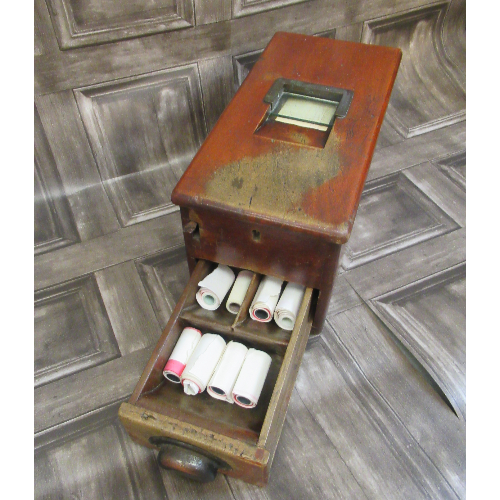 Vintage Wooden Cash Till VIN321L