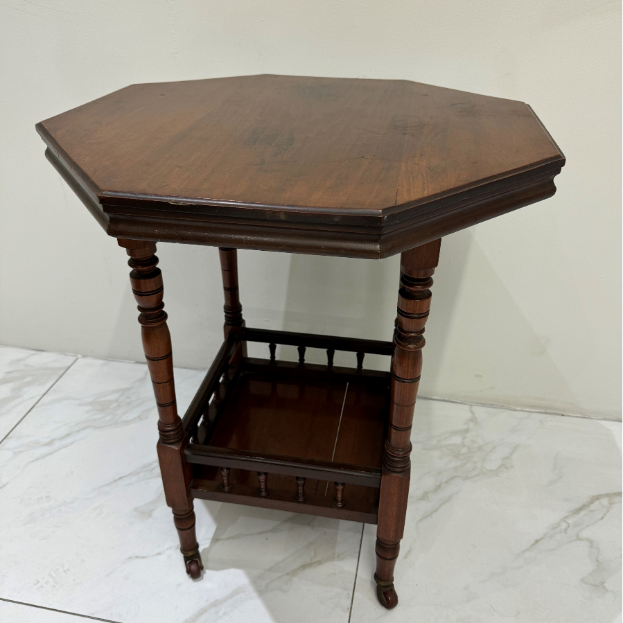 Antique Edwardian hexagonal occasional table - VIN1108P