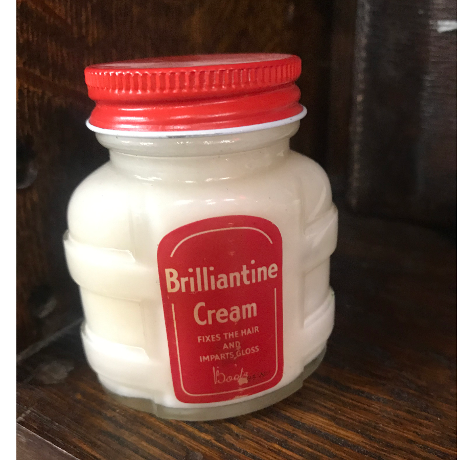 Vintage Boots Brilliantine Bottle VIN202G