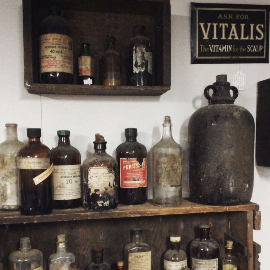 Various Collection of Old Bottles
