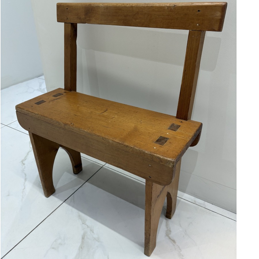 Vintage Wooden Childs/Hall Bench - VIN1123M