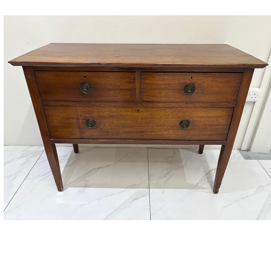 Antique Three Drawer Sideboard - VIN1118Z