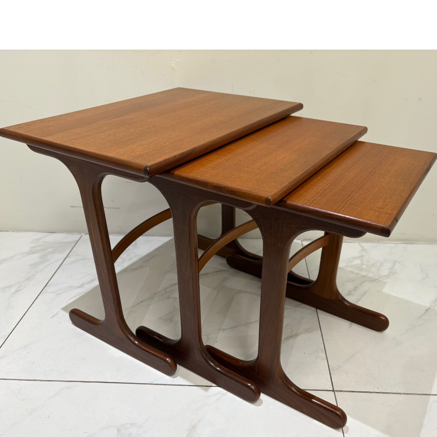 Mid-century G Plan Teak Nest of Tables - VIN1103L