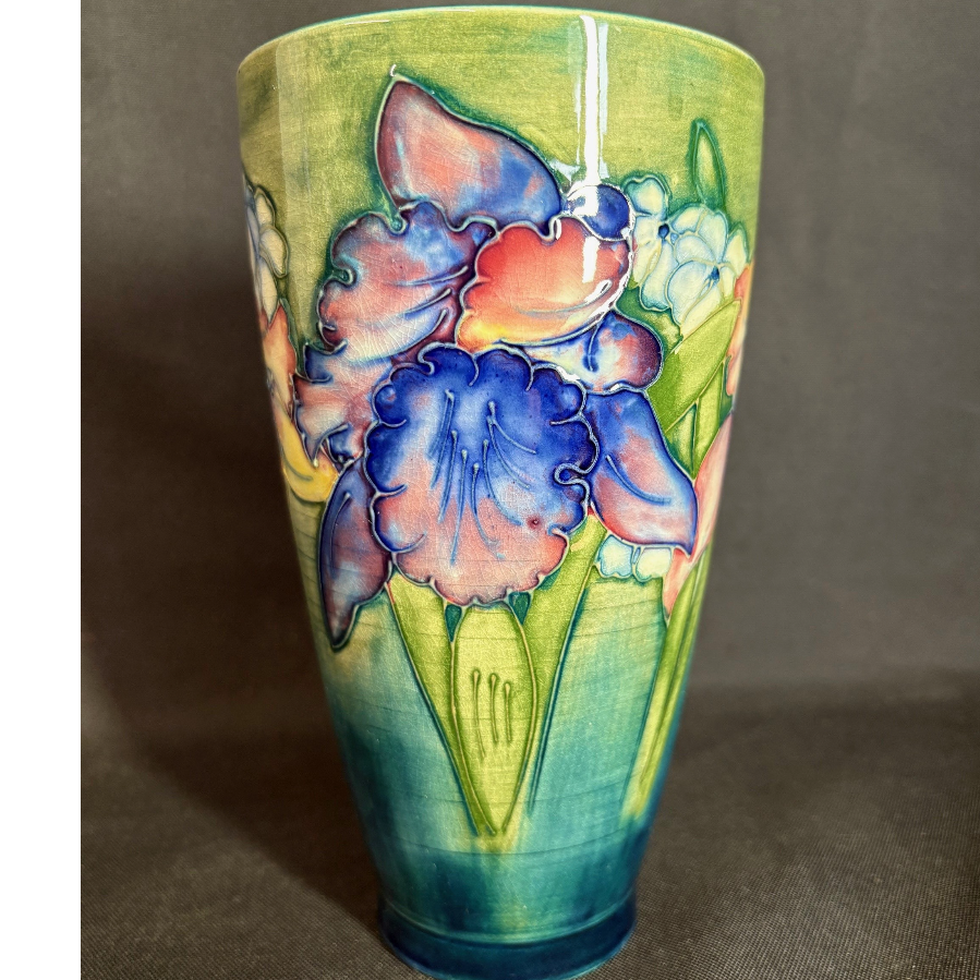 William Moorcroft 'Orchid and Spring Flowers' Vase - VIN1128C