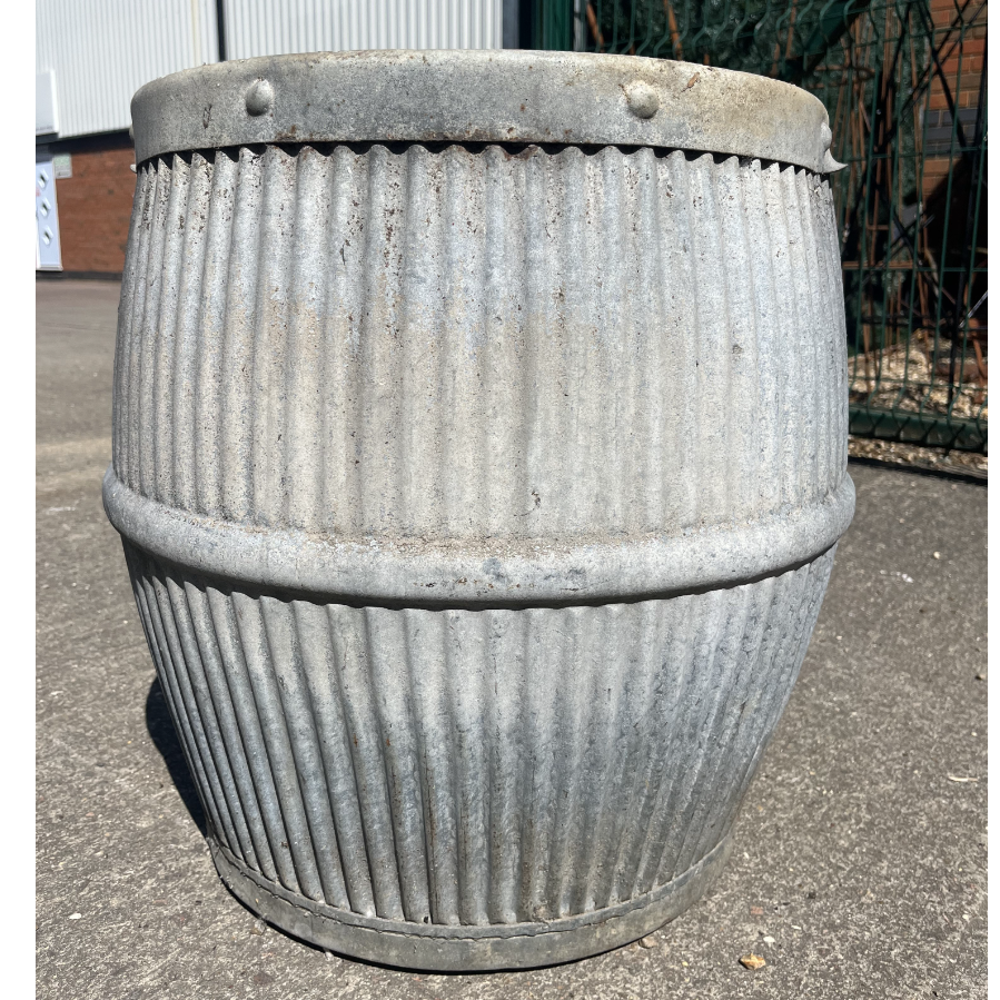 Vintage Galvanised Dolly Tub