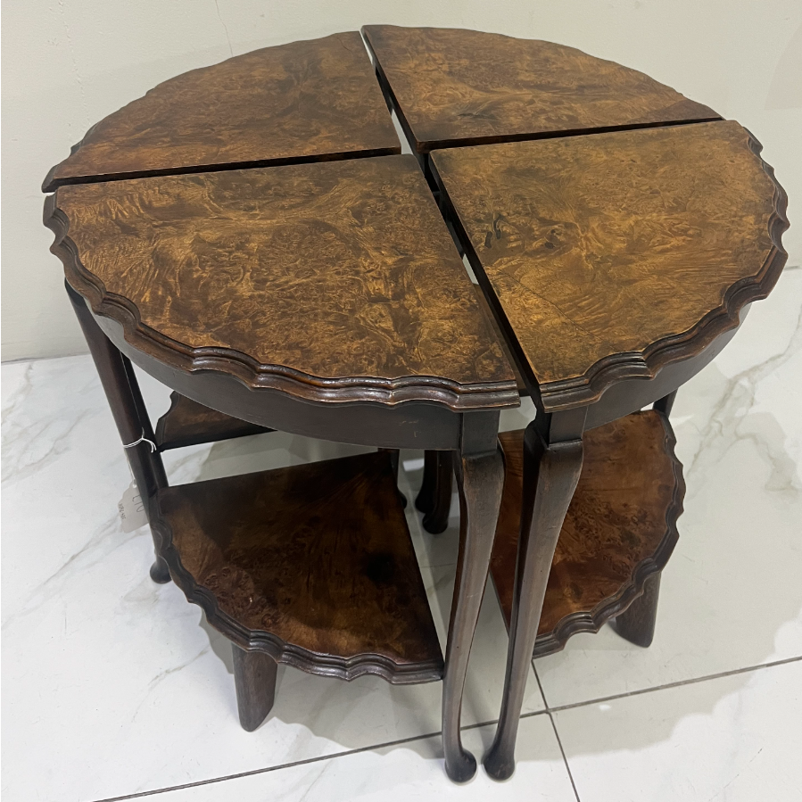 Circular Nest of Quarter Tables - VIN1139Z