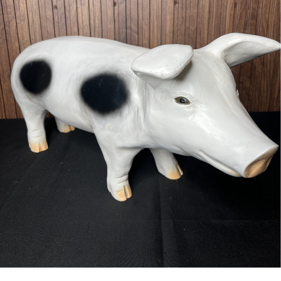 Vintage Butchers Pig Window Display Figure - VIN1145K