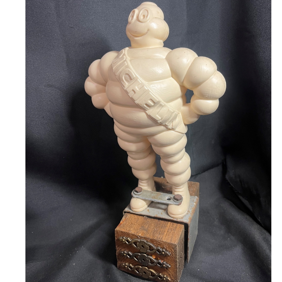 Vintage Michelin Man Advertising Plastic Figurine - VIN1141O