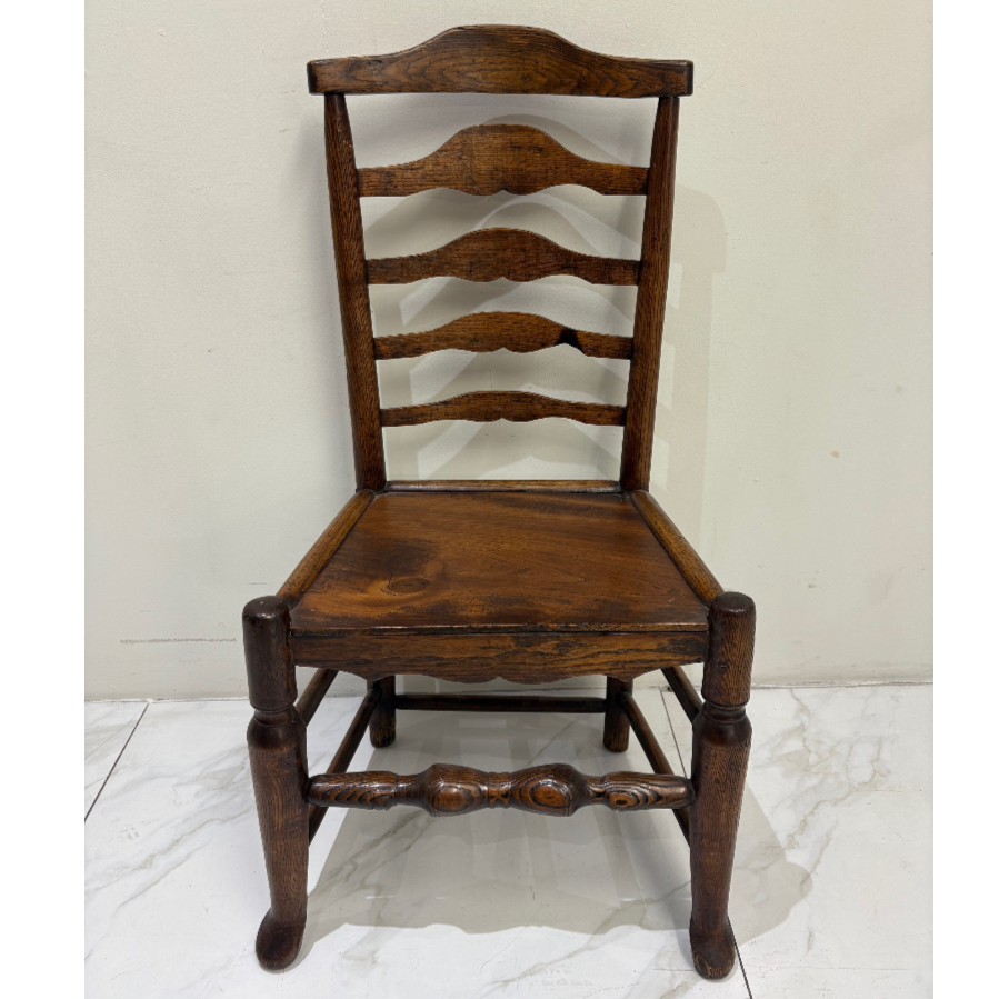Antique Ladder Back Chairs - 5 Available - VIN1016A