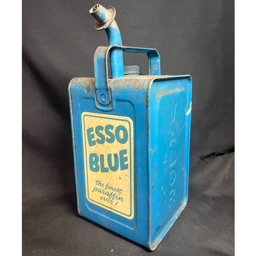 Esso Blue Valor Paraffin Petrol Can - VIN1143C