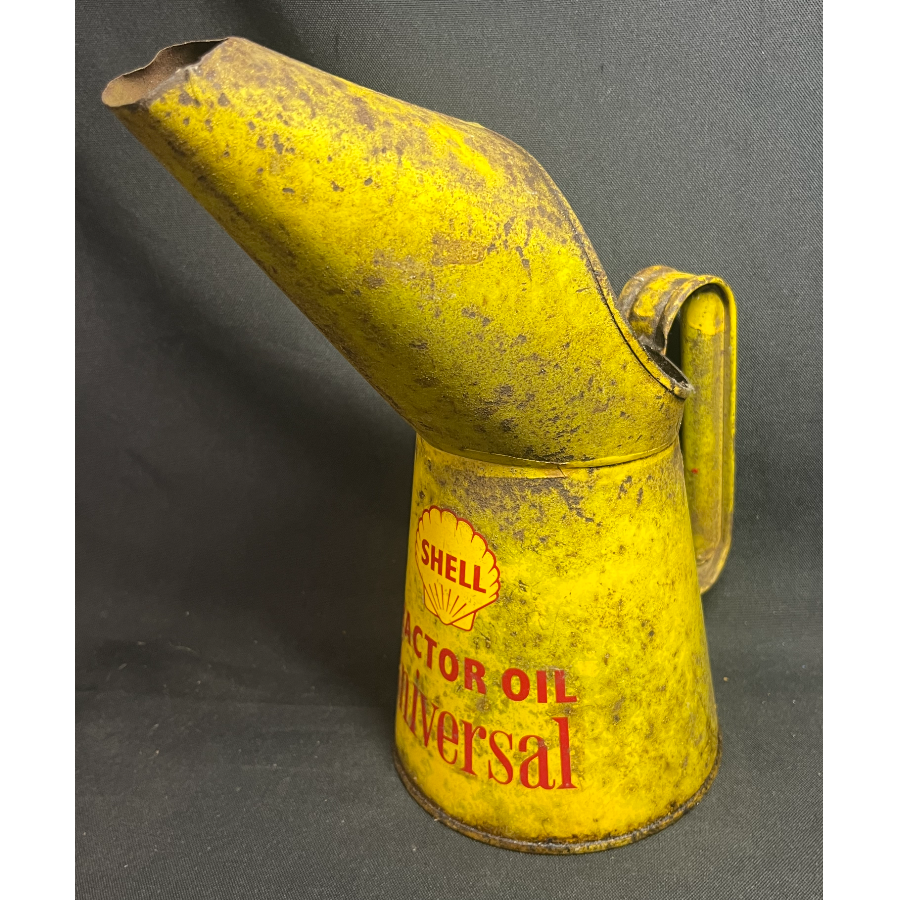 Vintage SHELL Universal Tractor Oil Quart Pourer Jug - VIN1141T