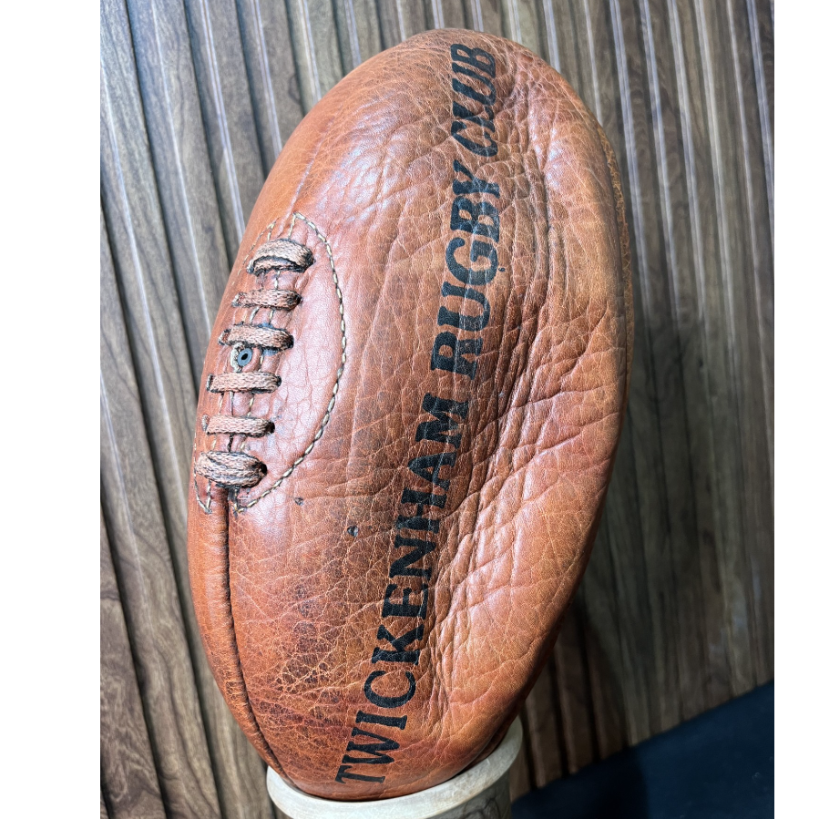 Twickenham Rugby Club Leather Rugby Ball - VIN1126J