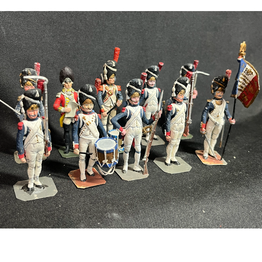 Set of 10 Lead Soldiers - VIN1003D