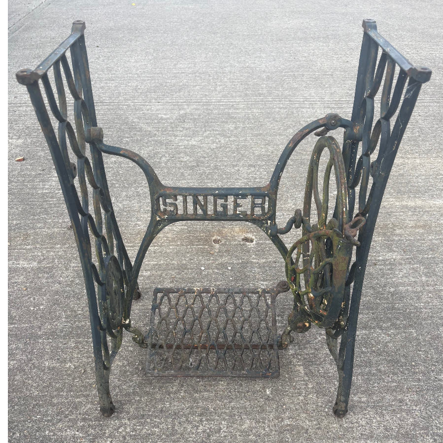 Antique Singer Treadle Sewing Machine Base - VIN1160B - 2 Available