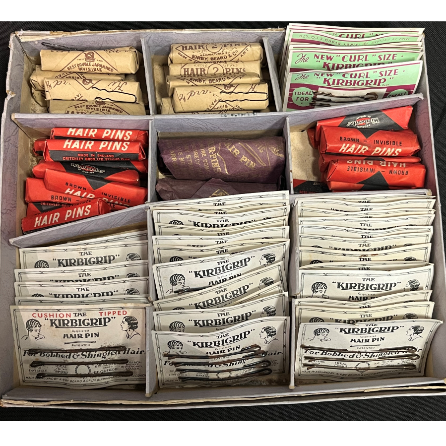 Collection of Hair Grips/Pins from Kirby Beard Co Ltd from 1910-40s - VIN254I