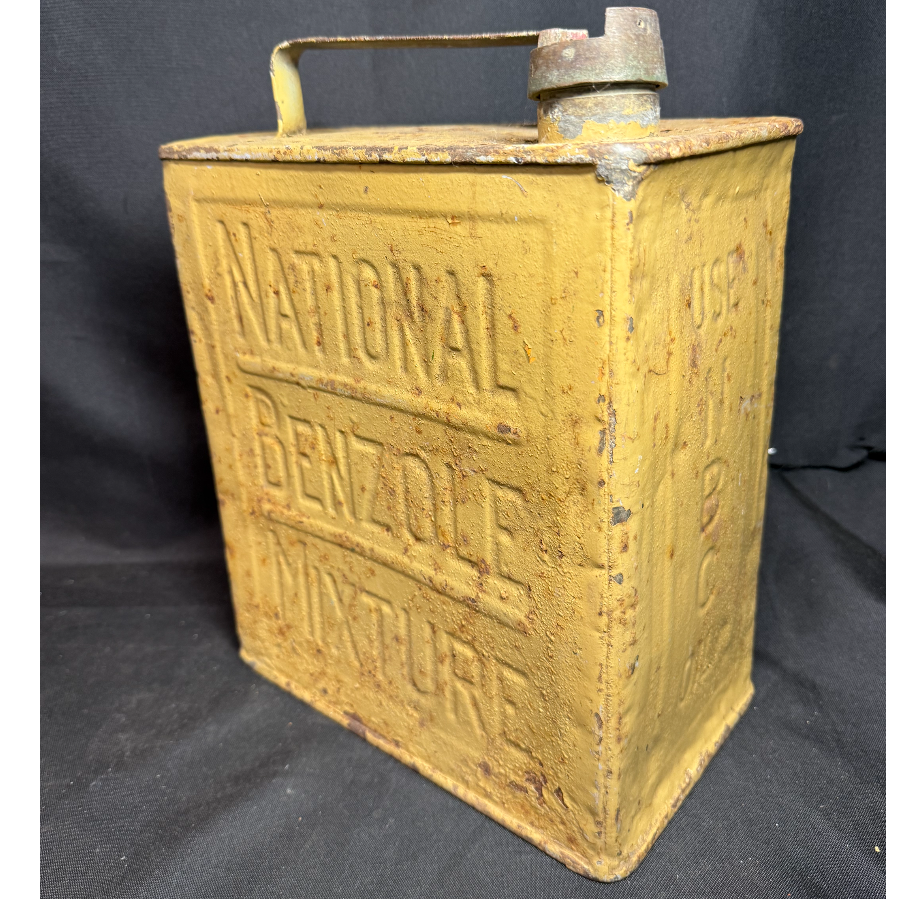 National Benzole Mixture 2 gallon Petrol Can - VIN1143C