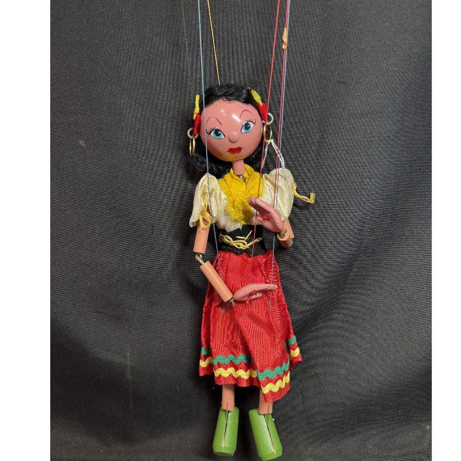 Pelham Puppet - 1960s Vintage Gypsy Spanish Lady - VIN1014K