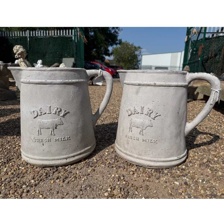 Vintage Dairy Jug Planter - VIN1169L - 2 Available