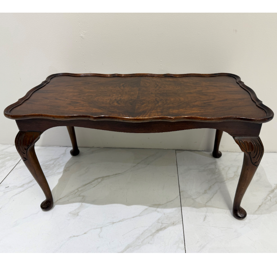 Antique Burr Walnut Coffee Table - VIN1142H