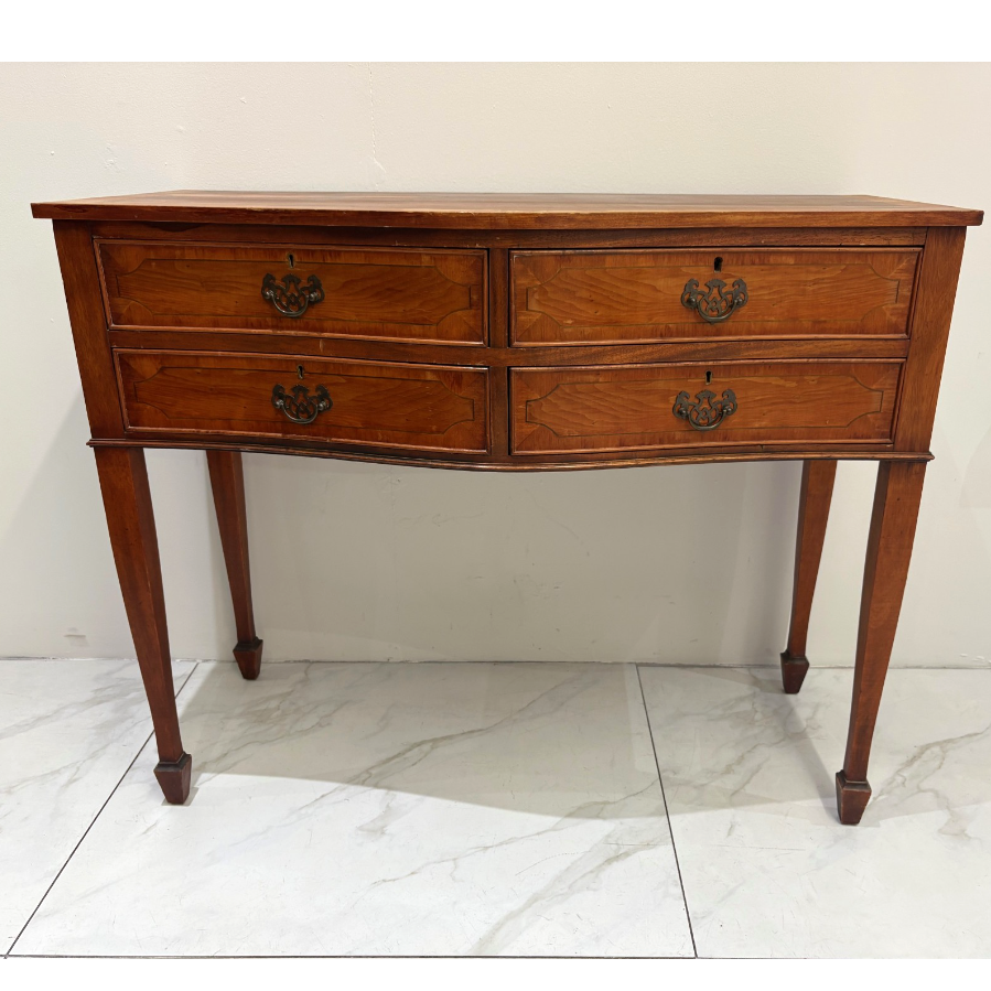 Serpentine Front Side Table - VIN1183P