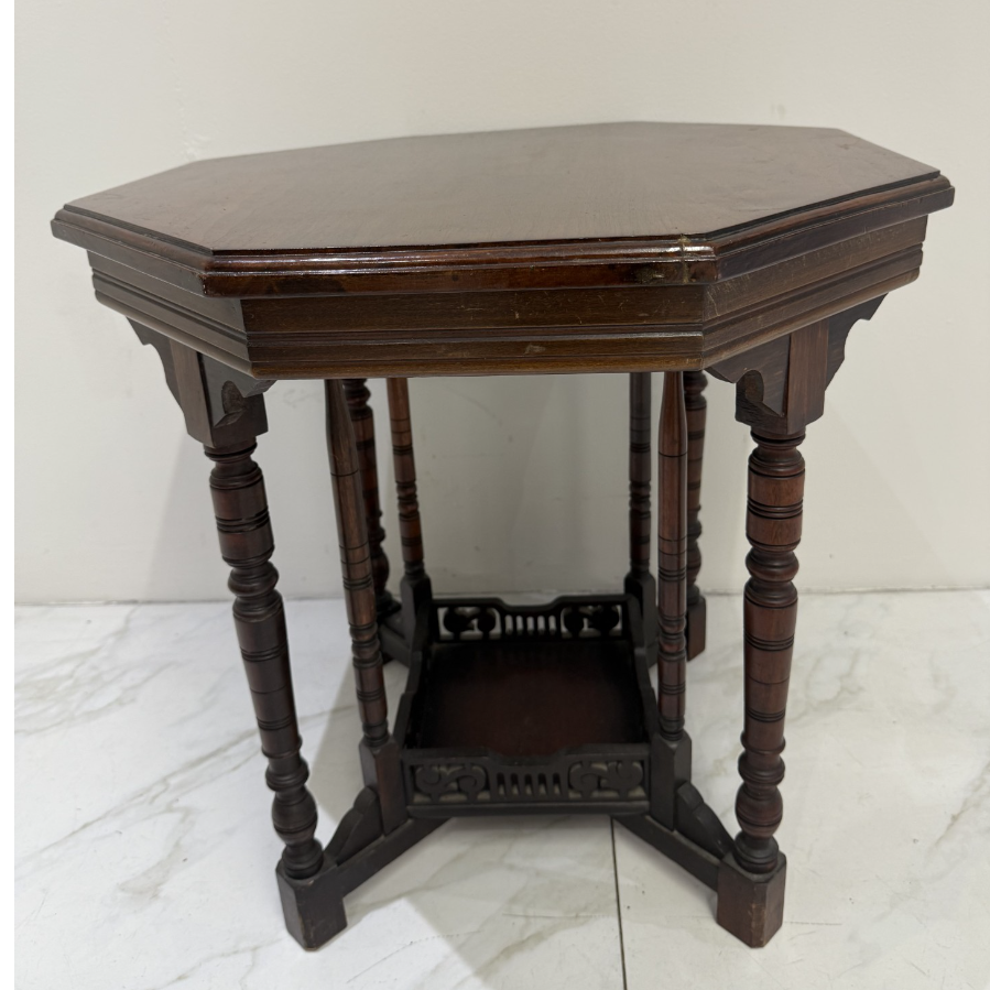 Antique Edwardian Octagonal Occasional Table - VIN1108P