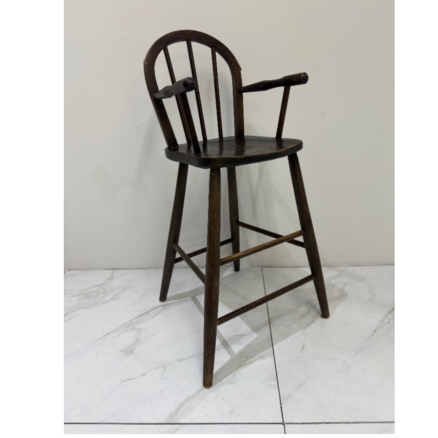Vintage Children's Wooden High Chair - VIN1182M