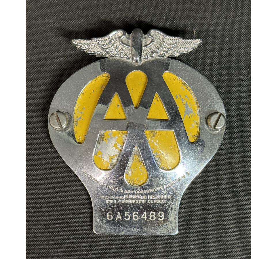 Vintage AA Grill Badge - VIN1180H