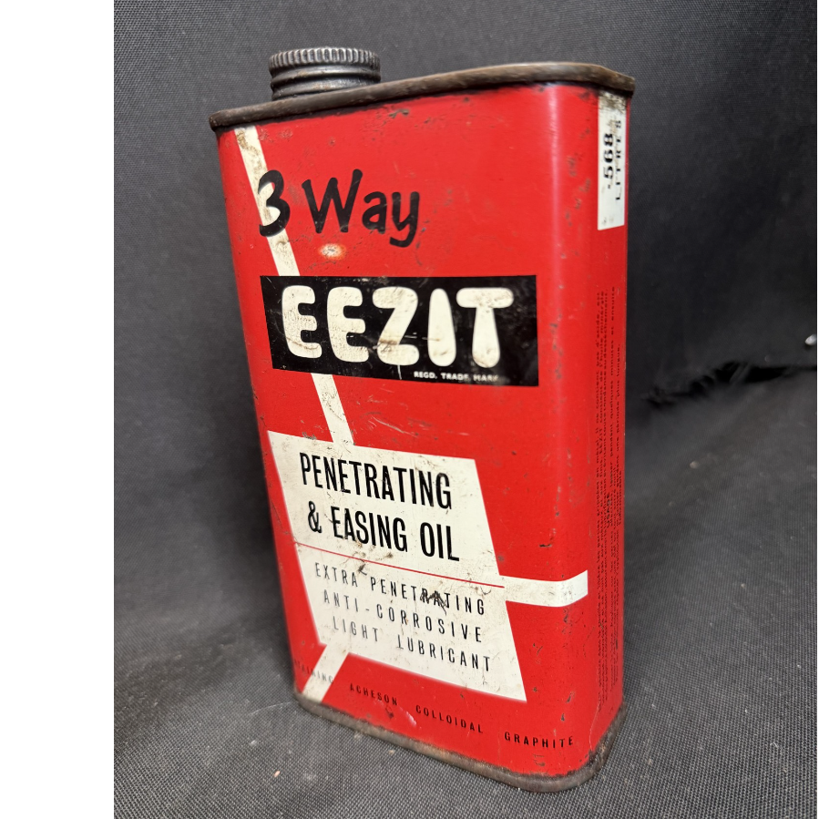 Vintage Eezit Penetrating & Easing Oil Tin - VIN1161K