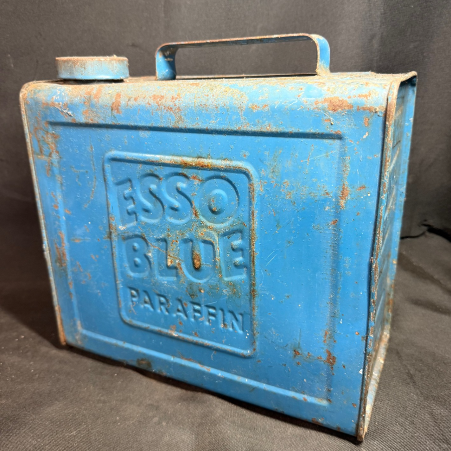 Vintage Esso Blue Paraffin Can - VIN1143C