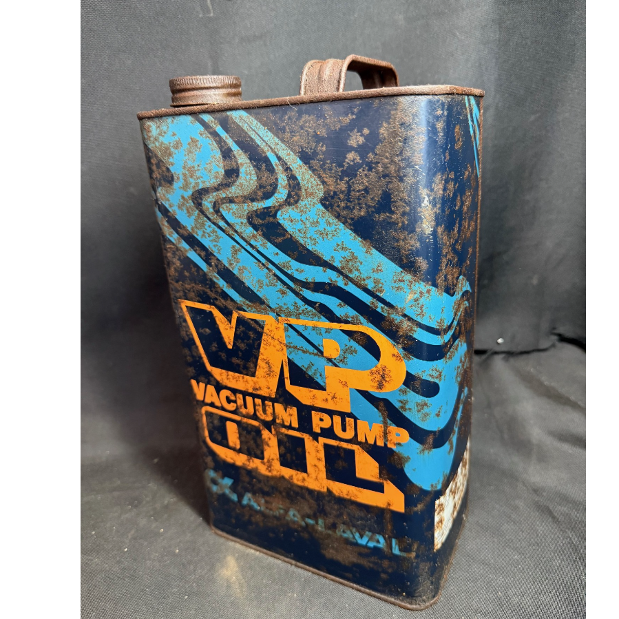 Vintage VP Vacuum Pump Oil 5L Tin - VIN1161G