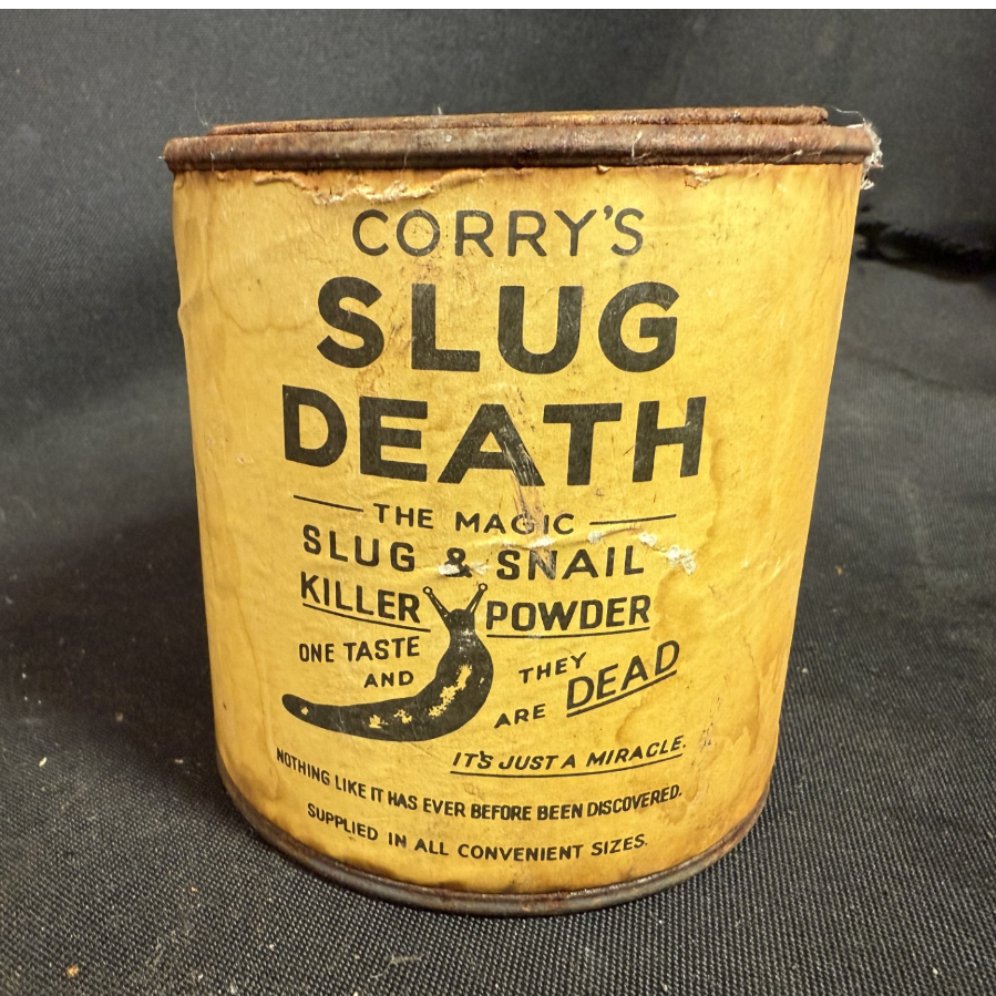 Vintage Corry's Slug Death Tin - VIN1143T