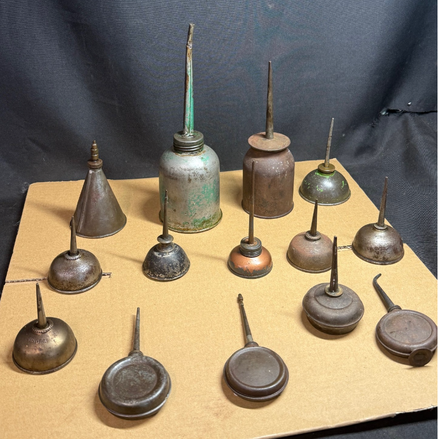 Various Thumb Pump & Oil Cans - £3 Each