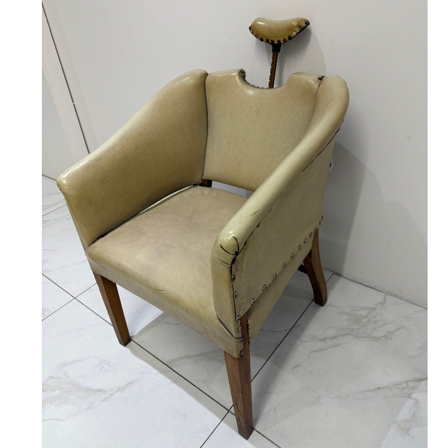 Antique Reclining Hairdressing Chair - VIN07B