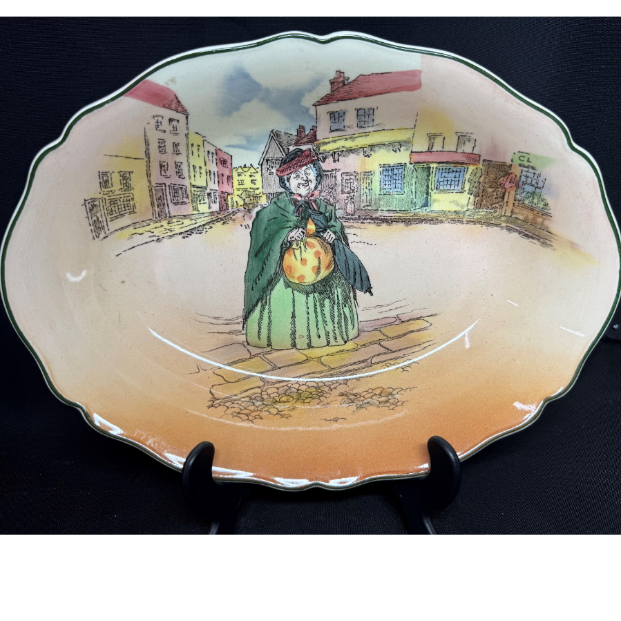 Rare Royal Doulton Dickens Series Ware Bowl