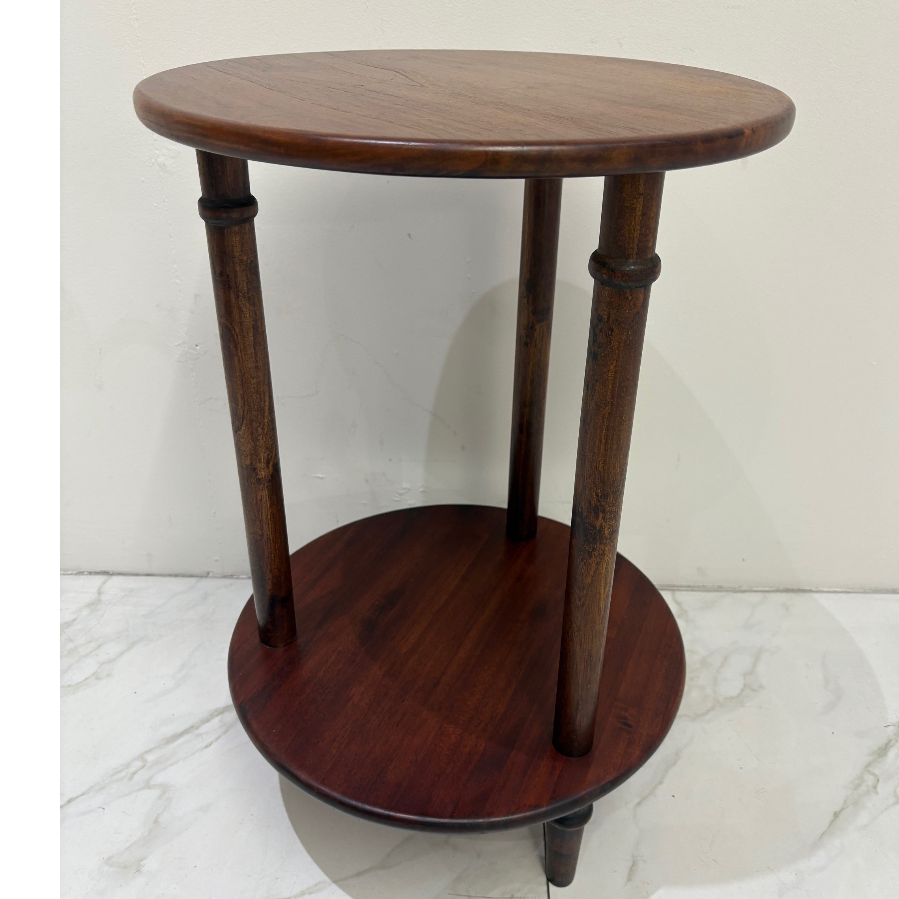 Vintage Double Tier Occasional Table - VIN1185W