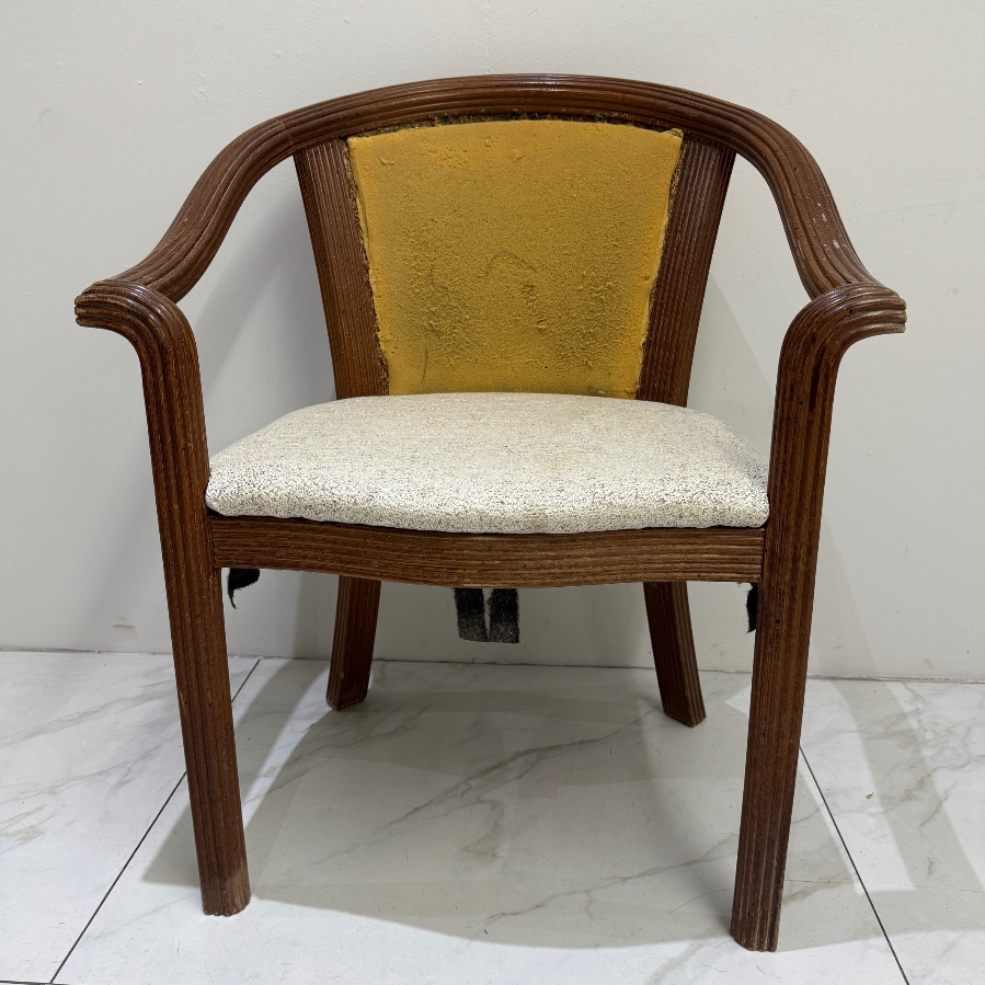 Vintage Wooden Armchair In Need of Restoration - VIN1183R
