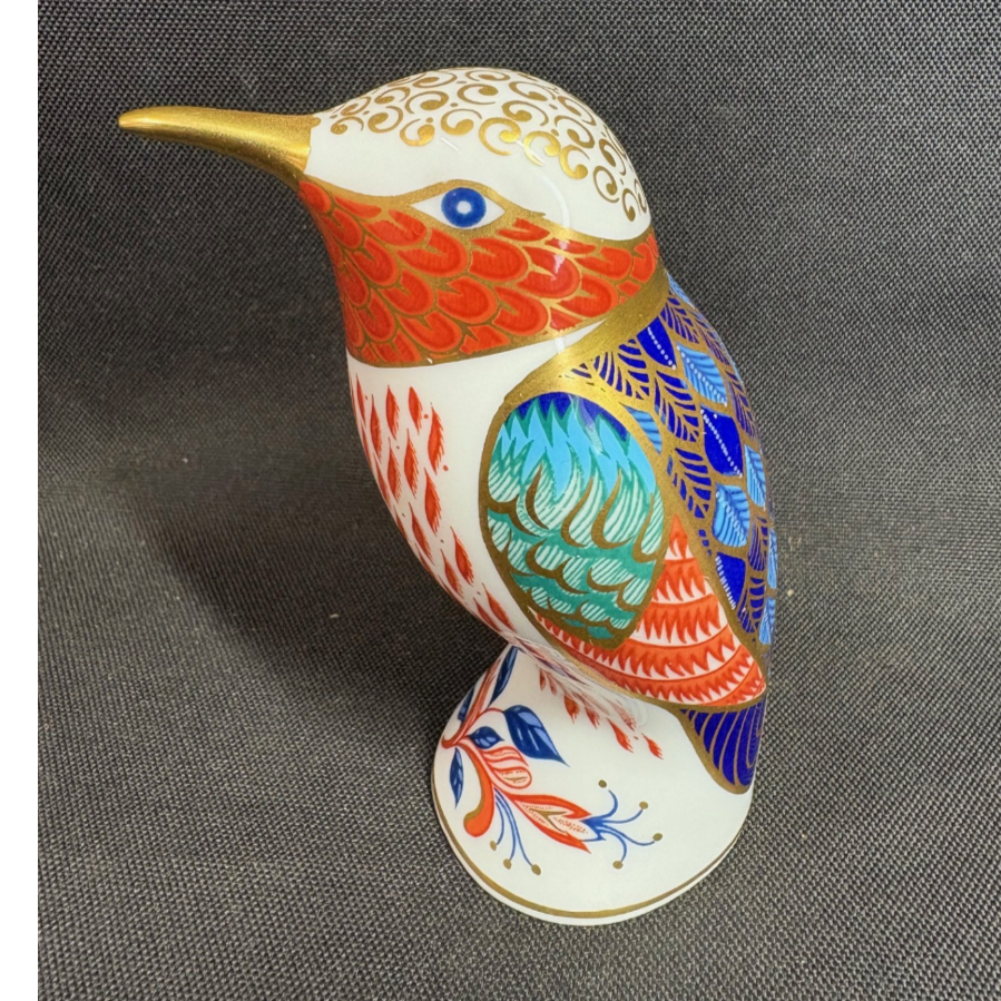Royal Crown Derby 'Hummingbird' Paperweight - VIN1188A