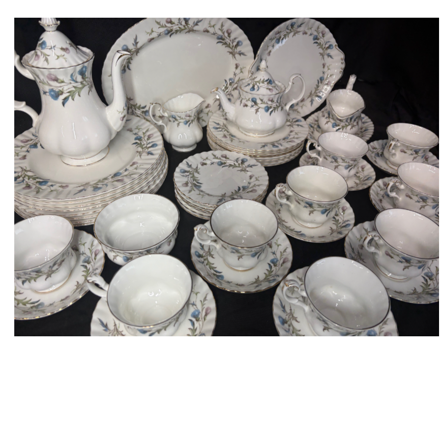 Royal Albert 'Brigadoon' 49 Piece Tea/Coffee & Dinner Set - VIN1190X