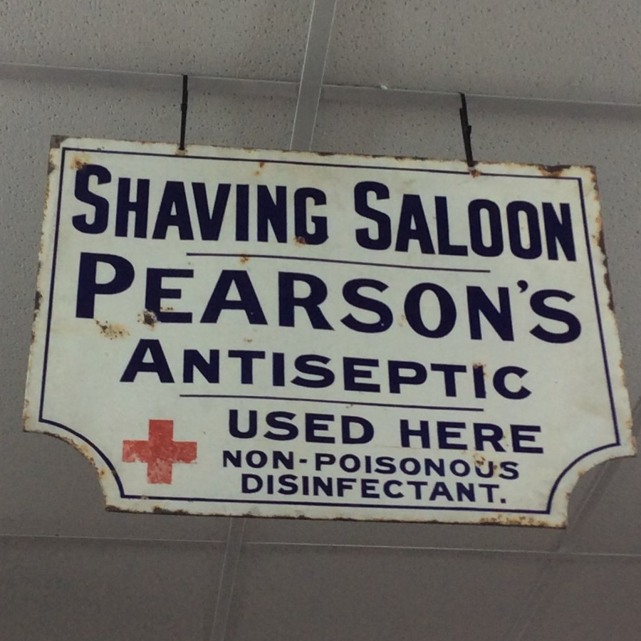 Vintage 1920's Pearson's Enamel Sign VIN150B