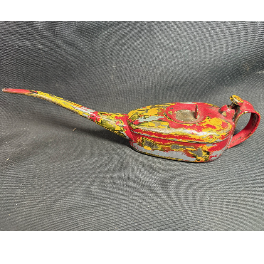 Vintage Hand Painted Oil Can - VIN1189D