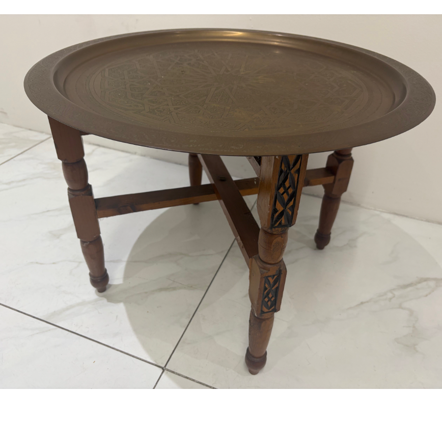 Brass Tray Table - VIN1190F