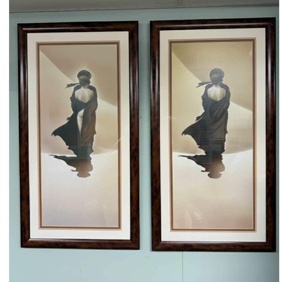 Schirokko I & II by Renato Casaro Framed Prints - VIN1182H