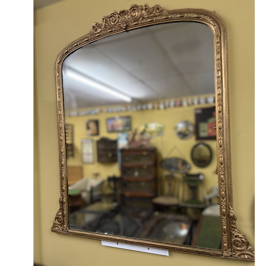 Large Gold Gilt Mirror - VIN1148K