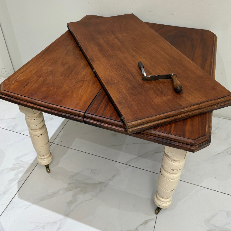 Antique Extending Wind Out Kitchen Table - VIN1136C