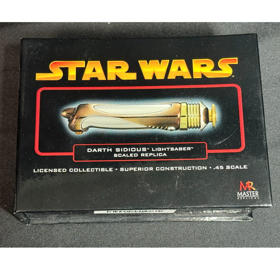 Star Wars Darth Sidious Scaled Replica Lightsaber - VIN1181Y