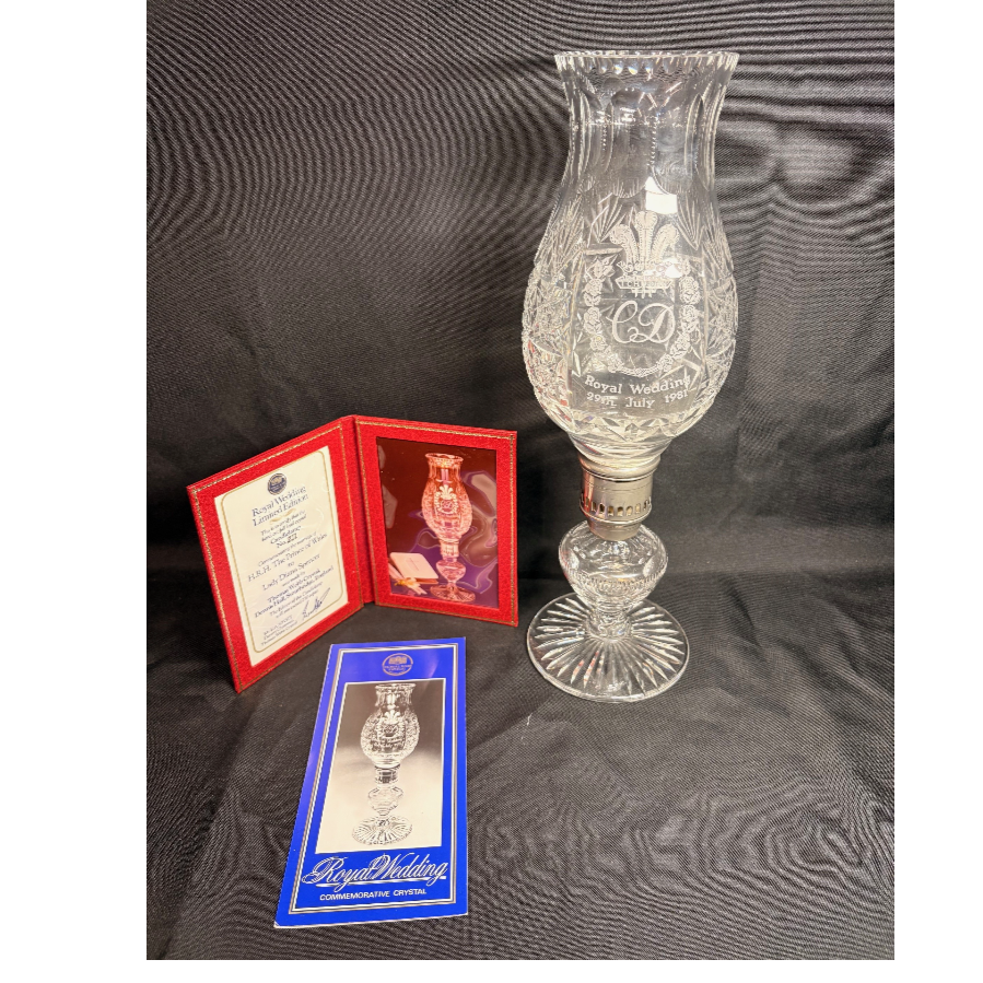 Thomas Webb Limited Edition Royal Wedding Candlelamp - VIN1149K